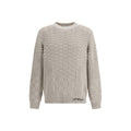 Off-White Beige Cotton Sweatshirt