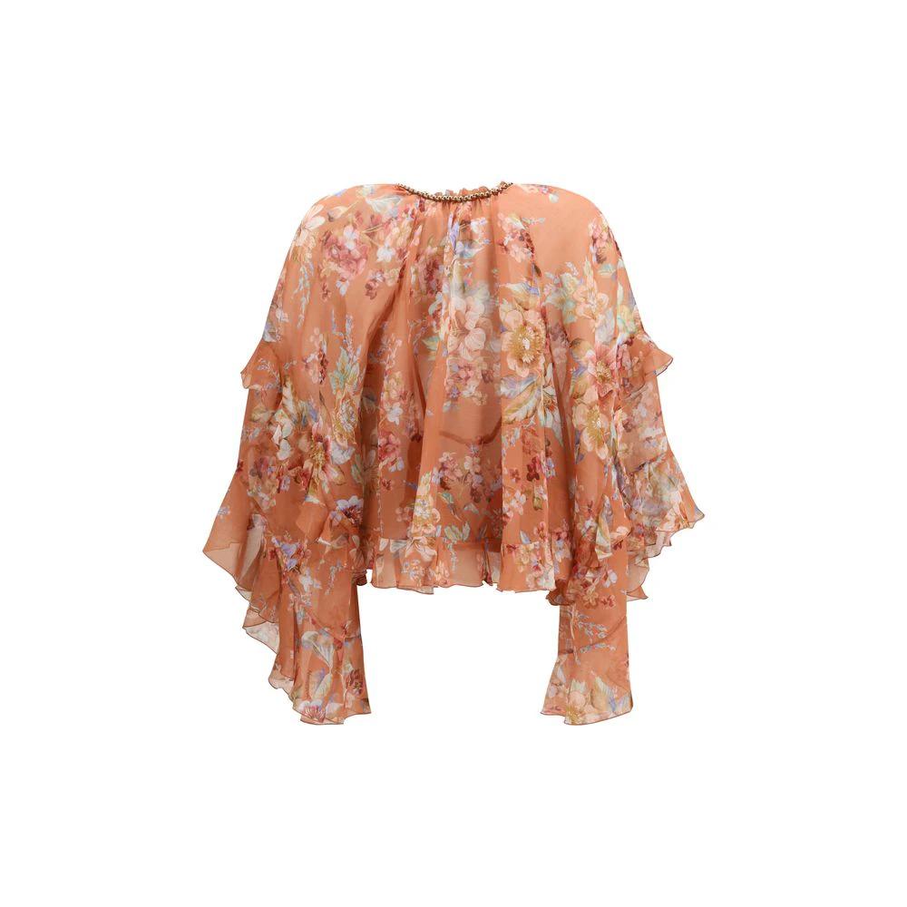 Blouse en coton multicolore Zimmermann
