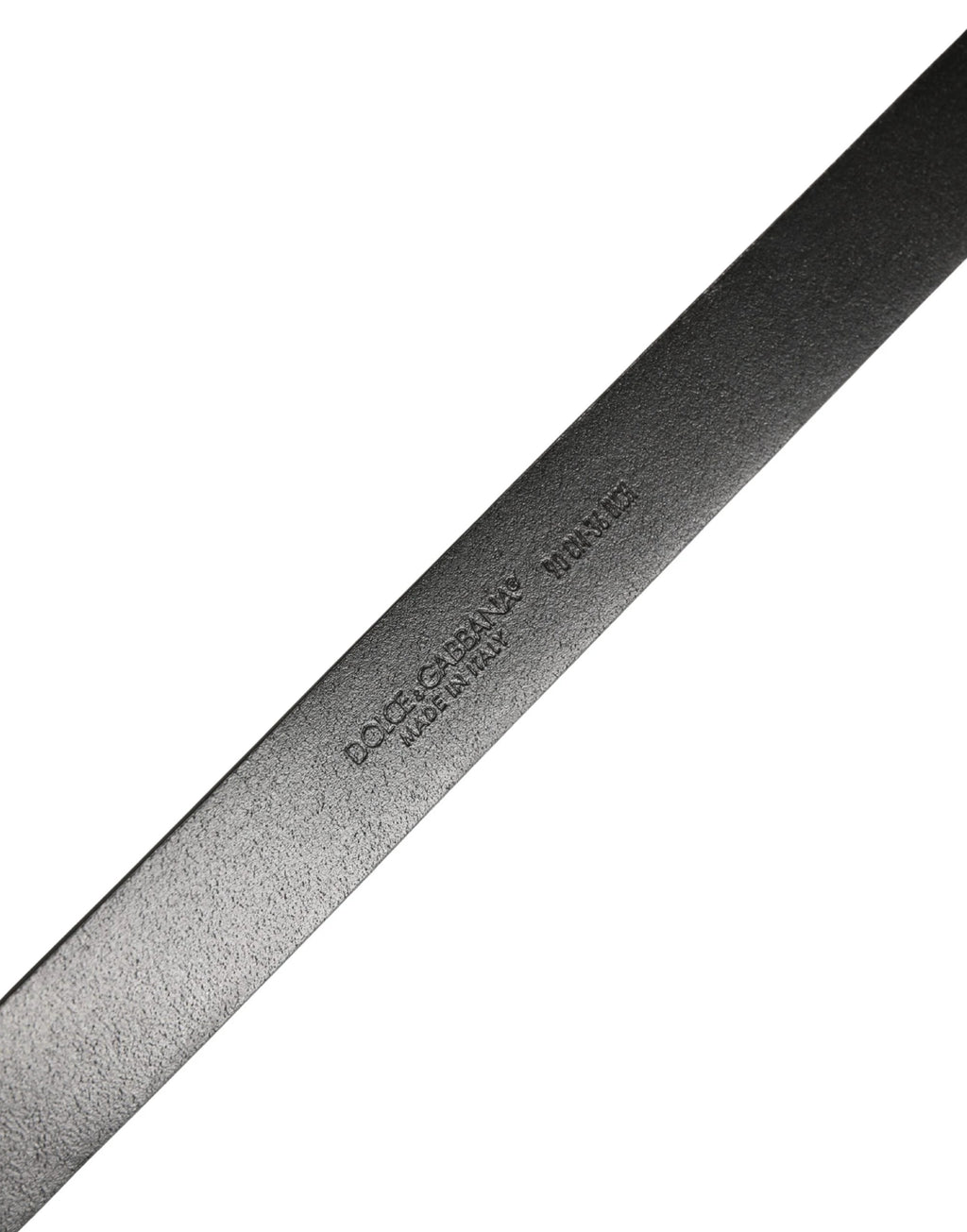 Ceinture Dolce &amp; Gabbana pour homme, en cuir marron classique avec boucle en métal