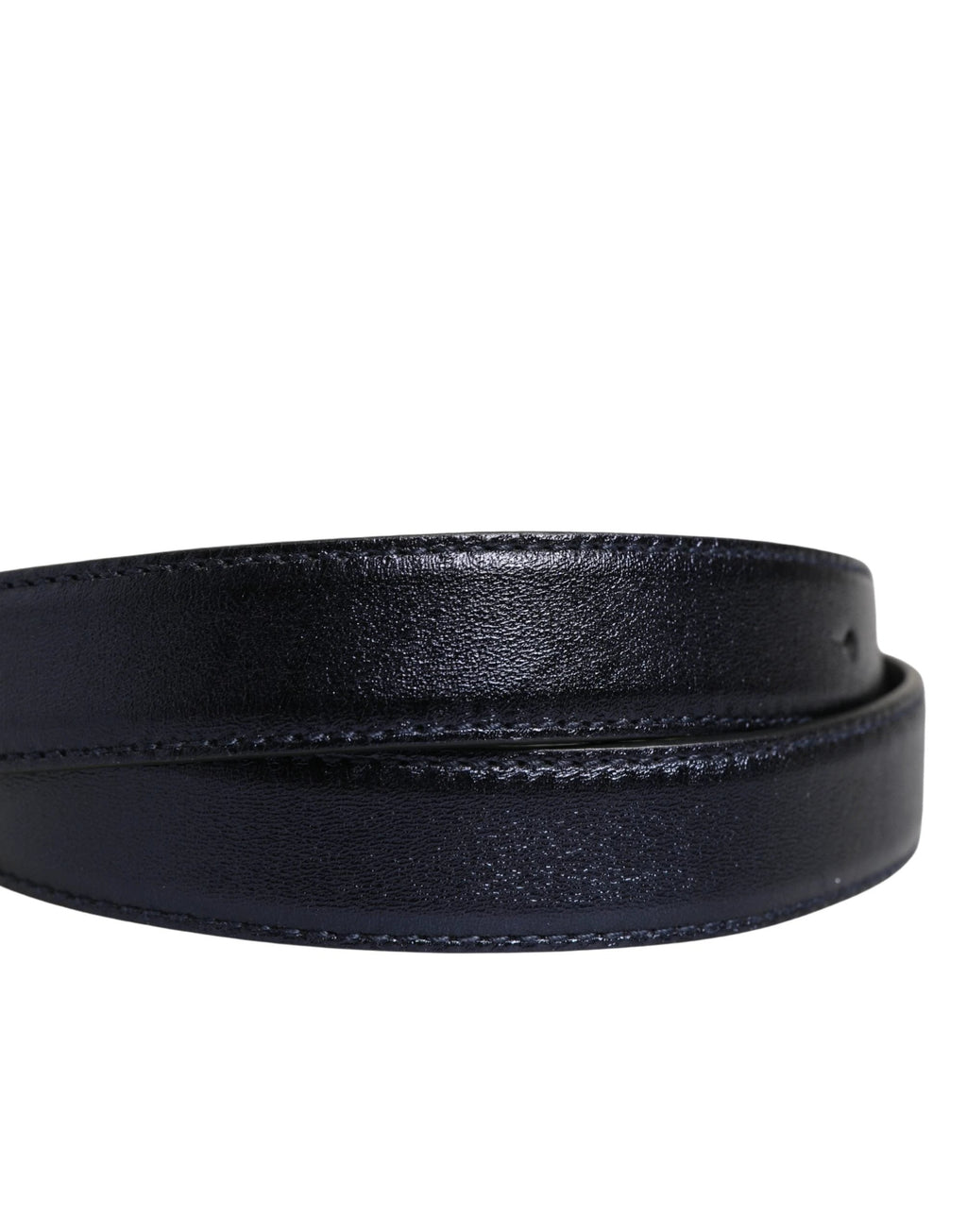 Ceinture Dolce &amp; Gabbana pour homme, en cuir noir classique, avec boucle carrée