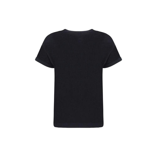 Brunello Cucinelli Black Nylon T-Shirt by Brunello Cucinelli