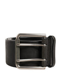 Dolce & Gabbana Men Black Classic Leather Metal Buckle Belt Dolce & Gabbana
