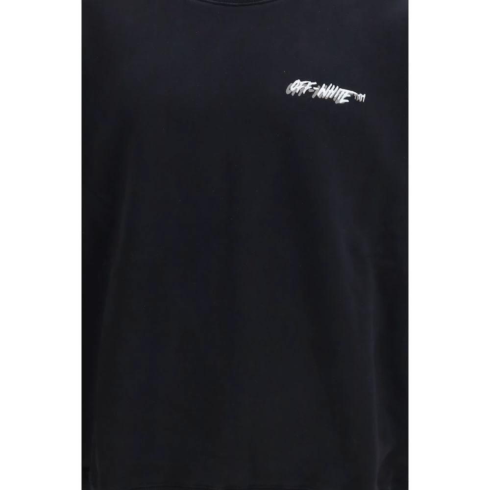 Off-White Black Cotton Sweatshirt
