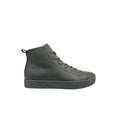 Baskets homme en cuir véritable gris bourbonais