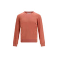 Brunello Cucinelli Orange Cotton Sweatshirt