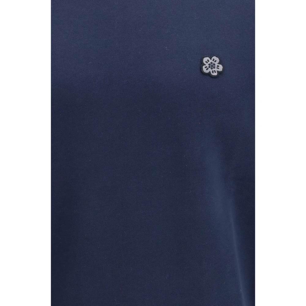 Kenzo Blue Cotton Sweatshirt