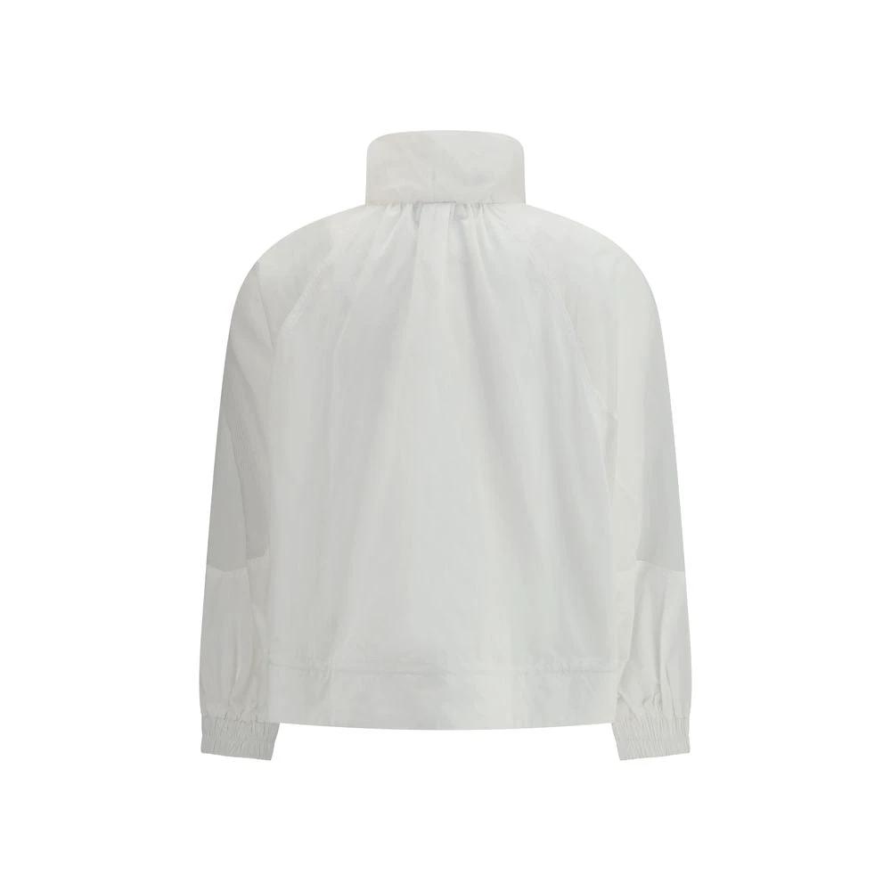 PINKO White Polyester Shell Jacket by PINKO