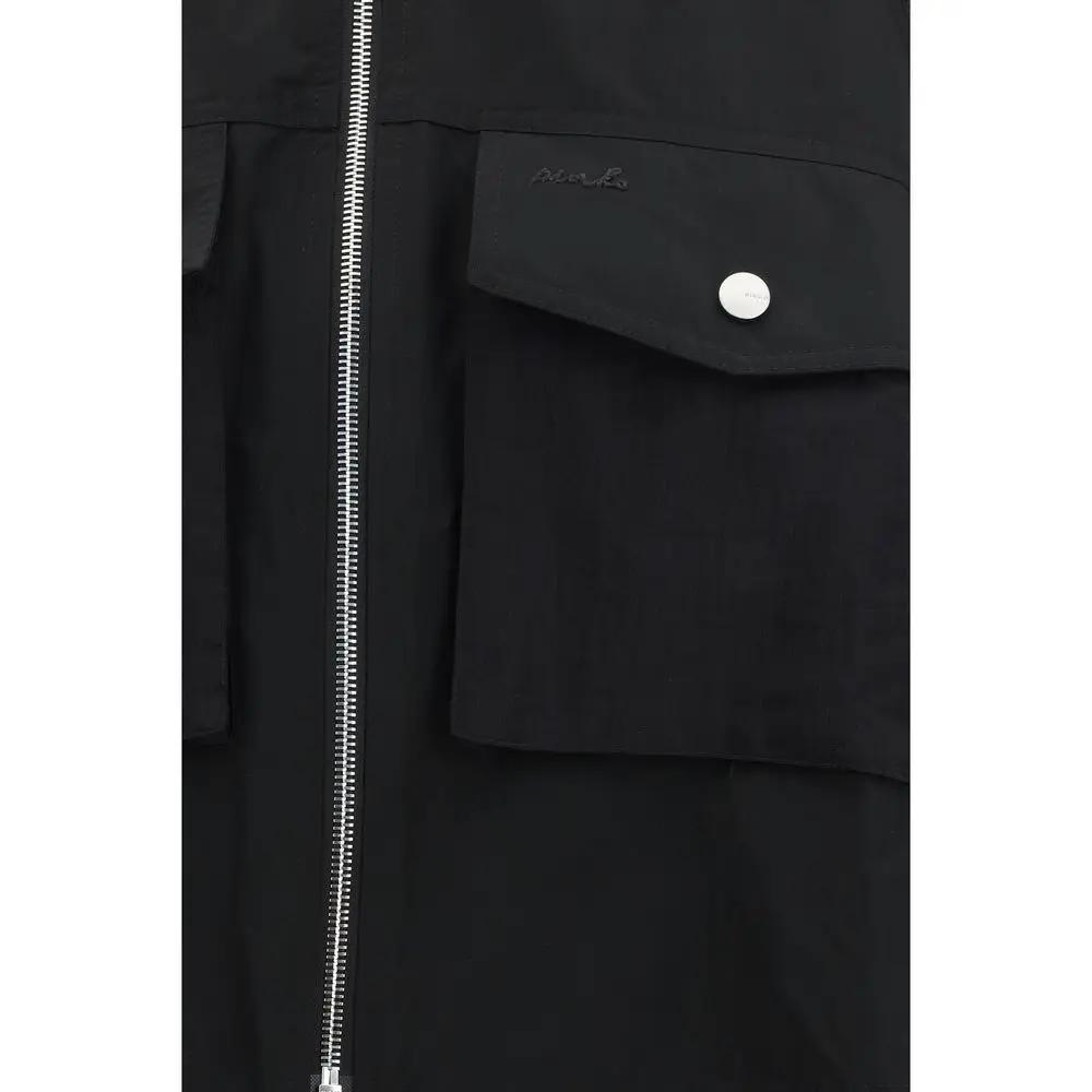 PINKO Black Polyester Shell Jacket