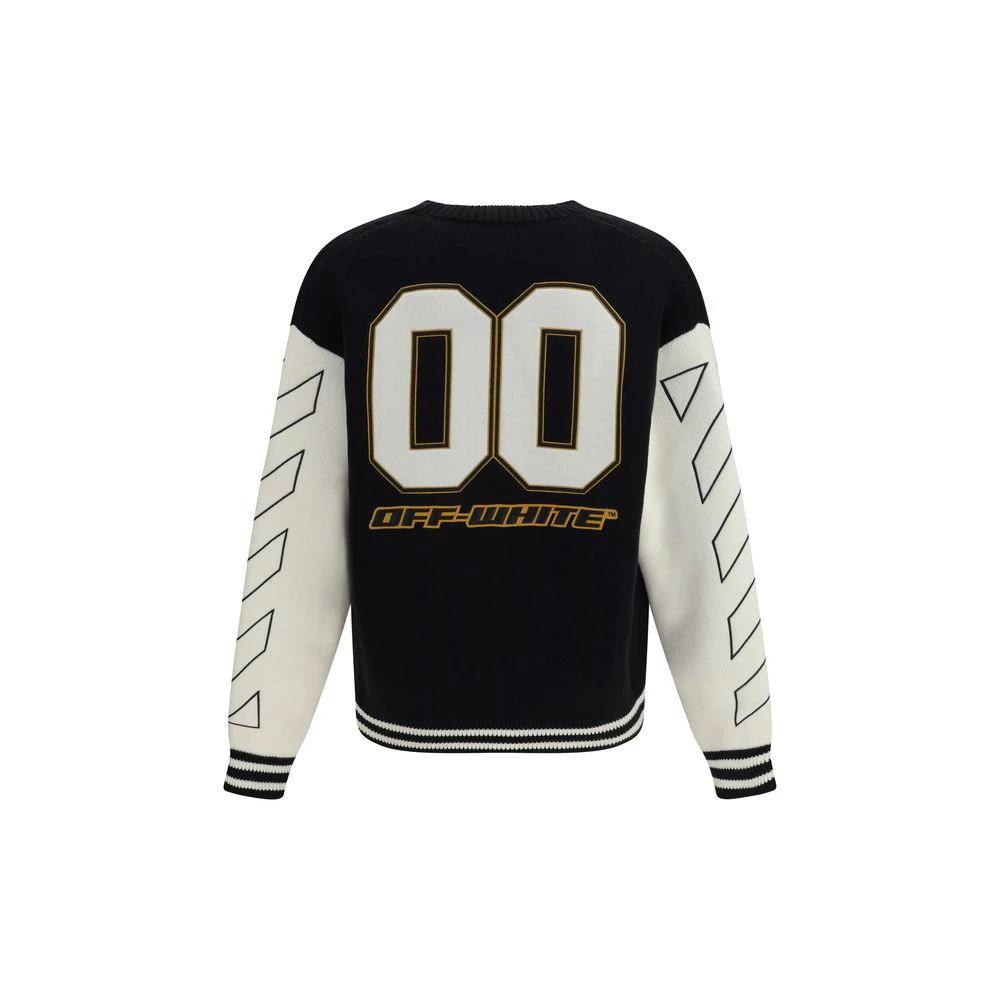 Off-White Black Cotton Cardigan by Off-White