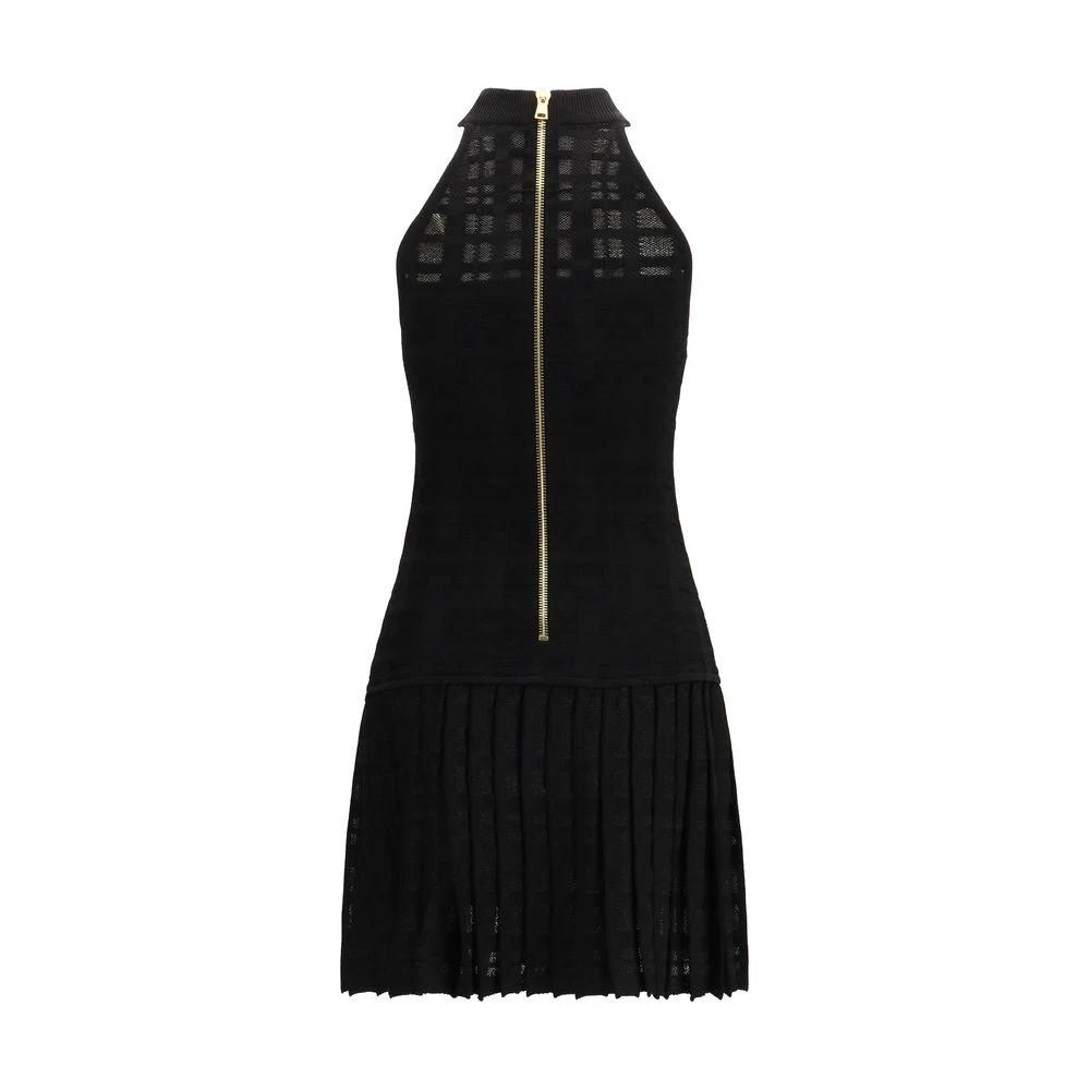 Robe décontractée Balmain en viscose noire