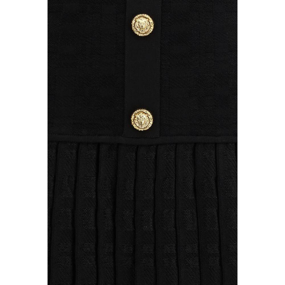Robe décontractée Balmain en viscose noire