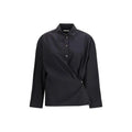 Chemise habillée en coton noir Lemaire