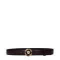 Ceinture Violette en Cuir pour Femme – Ceinture Versace "Statement" pour la Taille