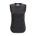 The Attico Black Cotton Top by The Attico