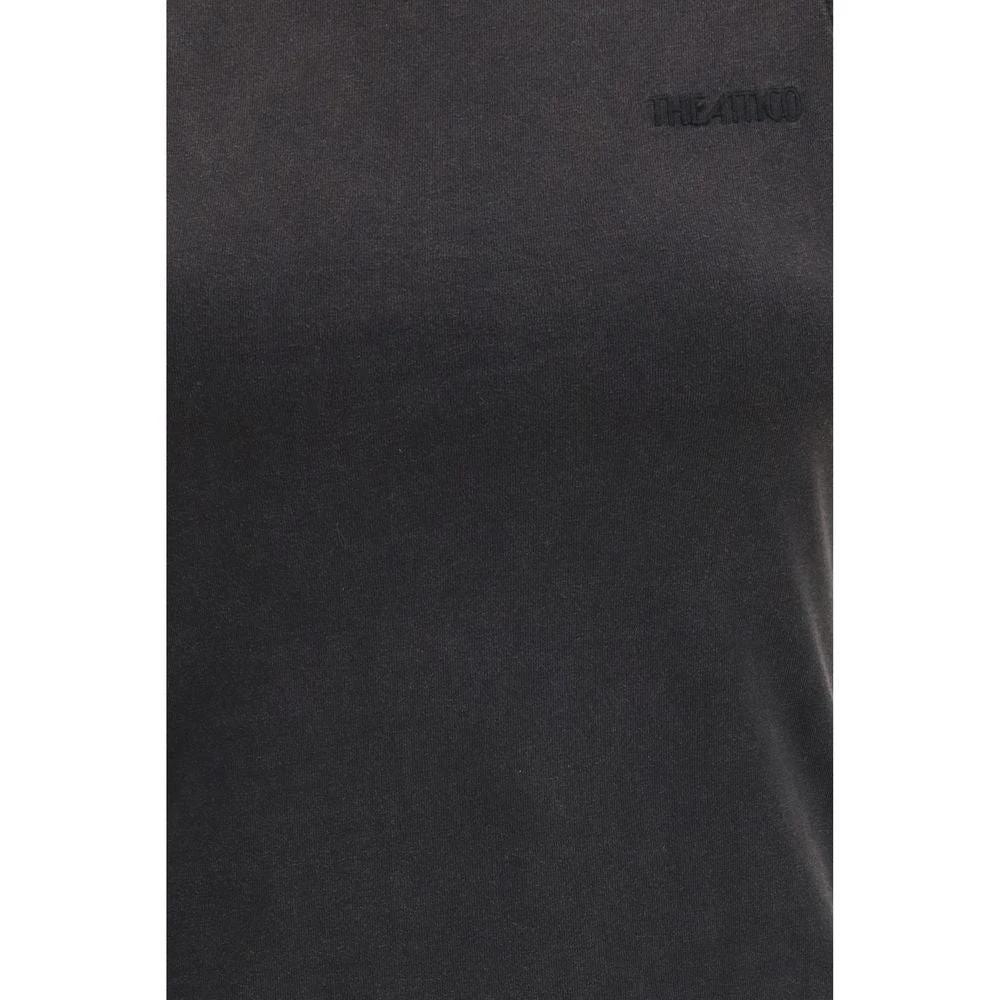 The Attico Black Cotton Top by The Attico