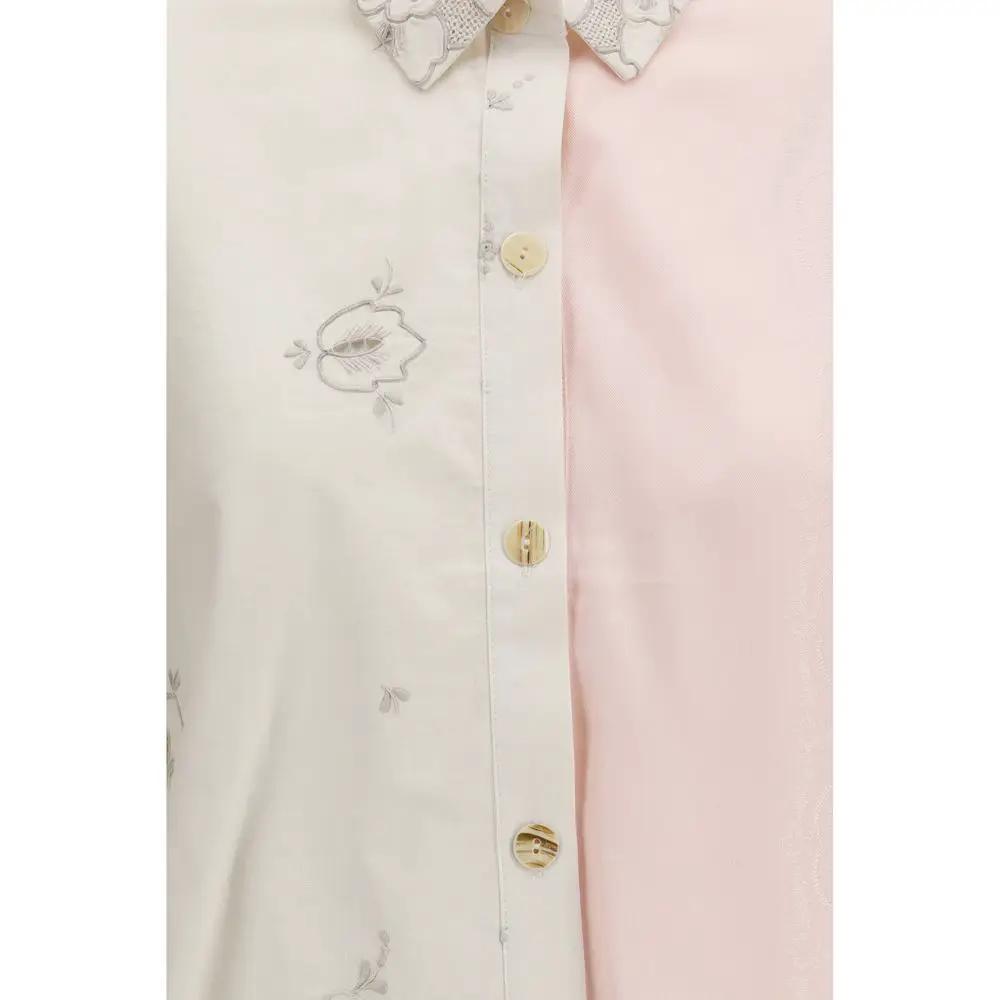Chemise ELV DENIM en coton multicolore à motifs