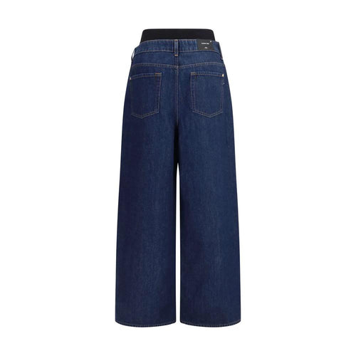 Jean 7FOR bleu en coton coupe décontractée