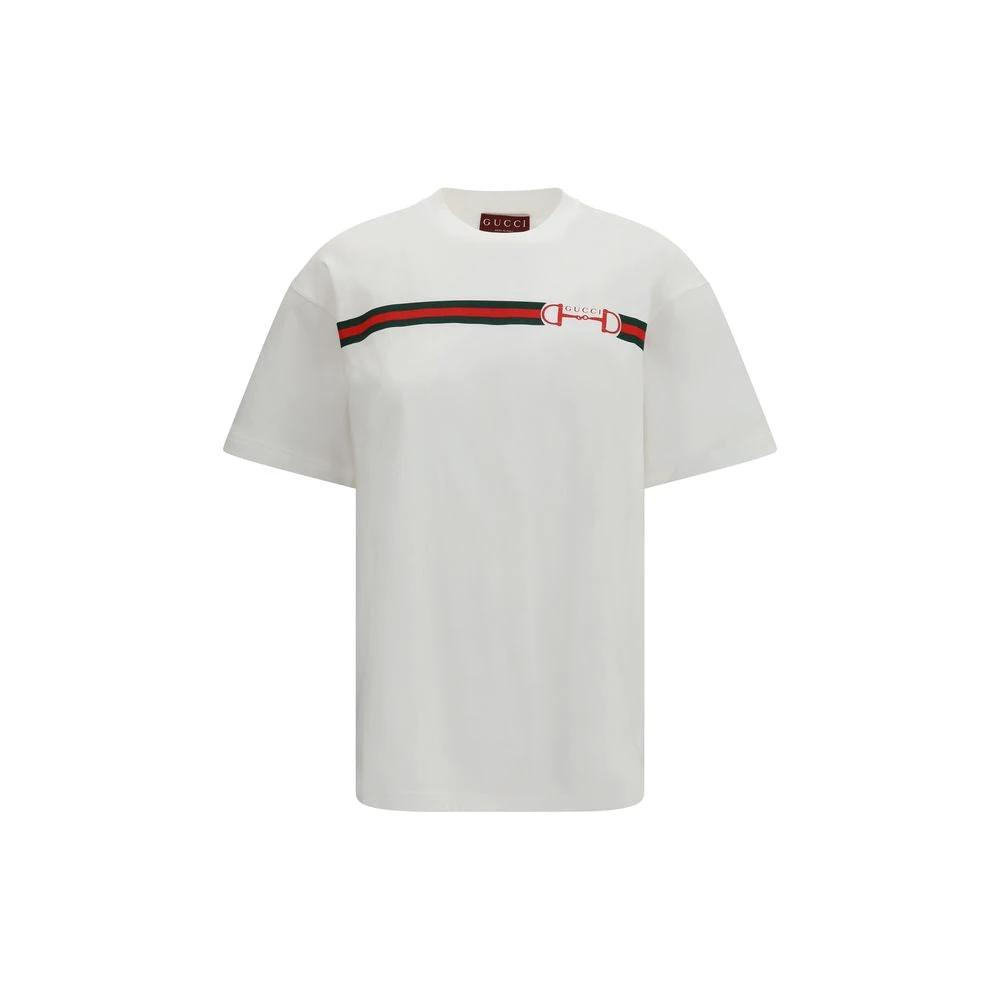 T-shirt Gucci en coton blanc