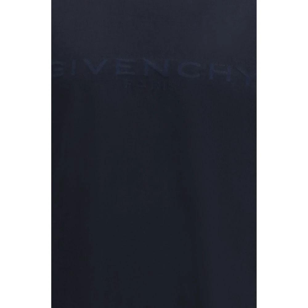 Givenchy Blue Cotton T-Shirt