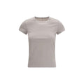T-shirt en coton beige Rick Owens