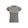 T-shirt en coton gris Rick Owens