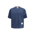 Thom Browne Blue Cotton Sportswear