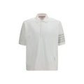 Polo en coton blanc Thom Browne