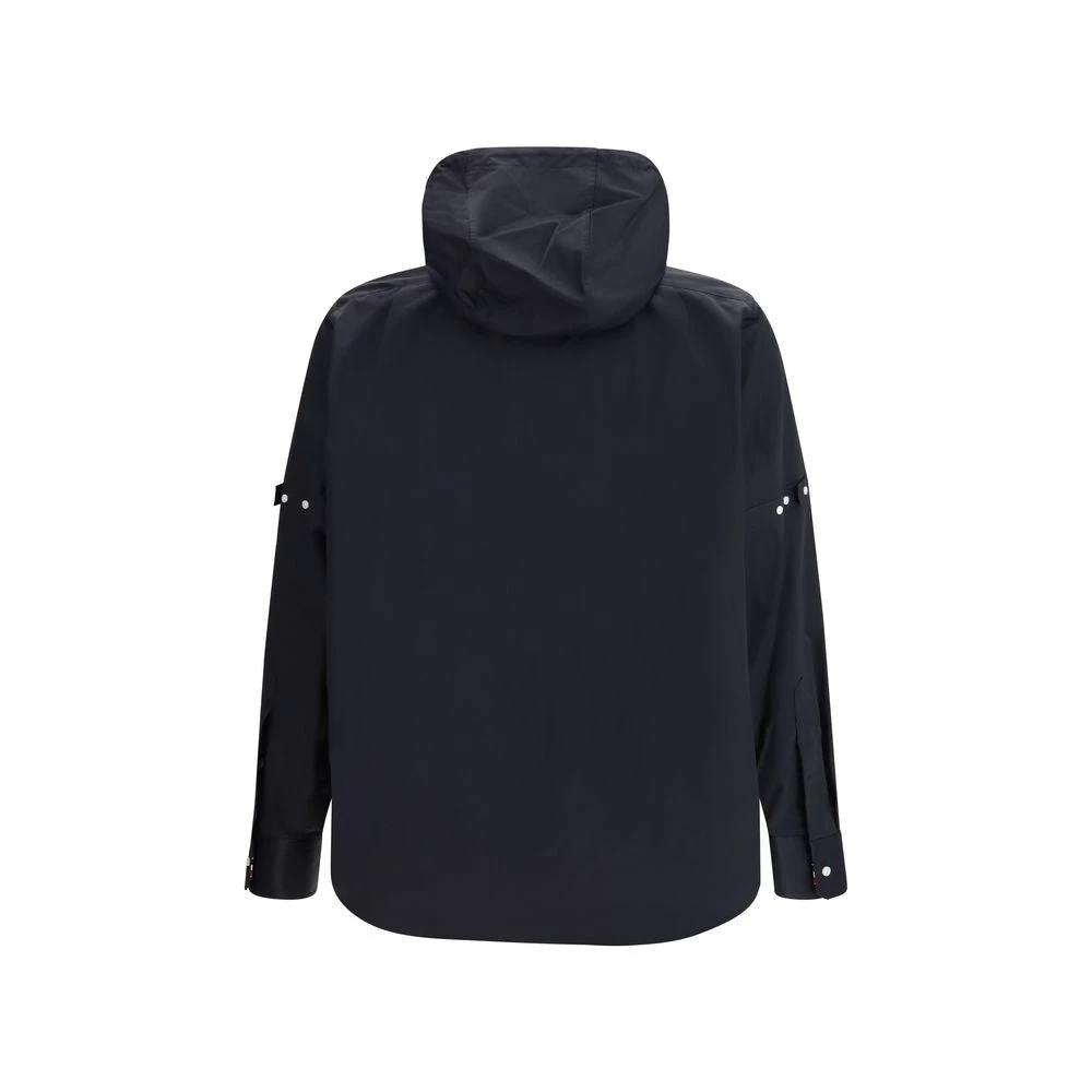 Thom Browne Black Polyamide Shell Jacket