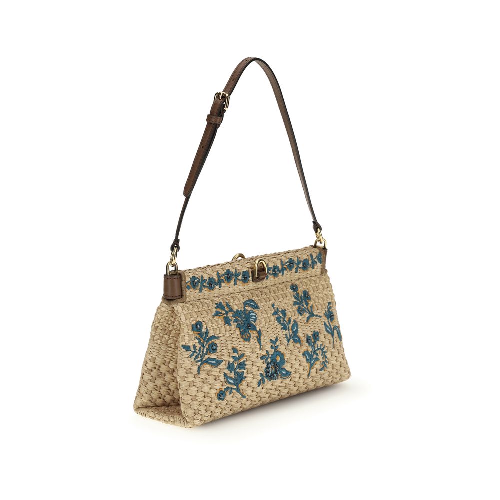 Sac bandoulière Etro beige en viscose