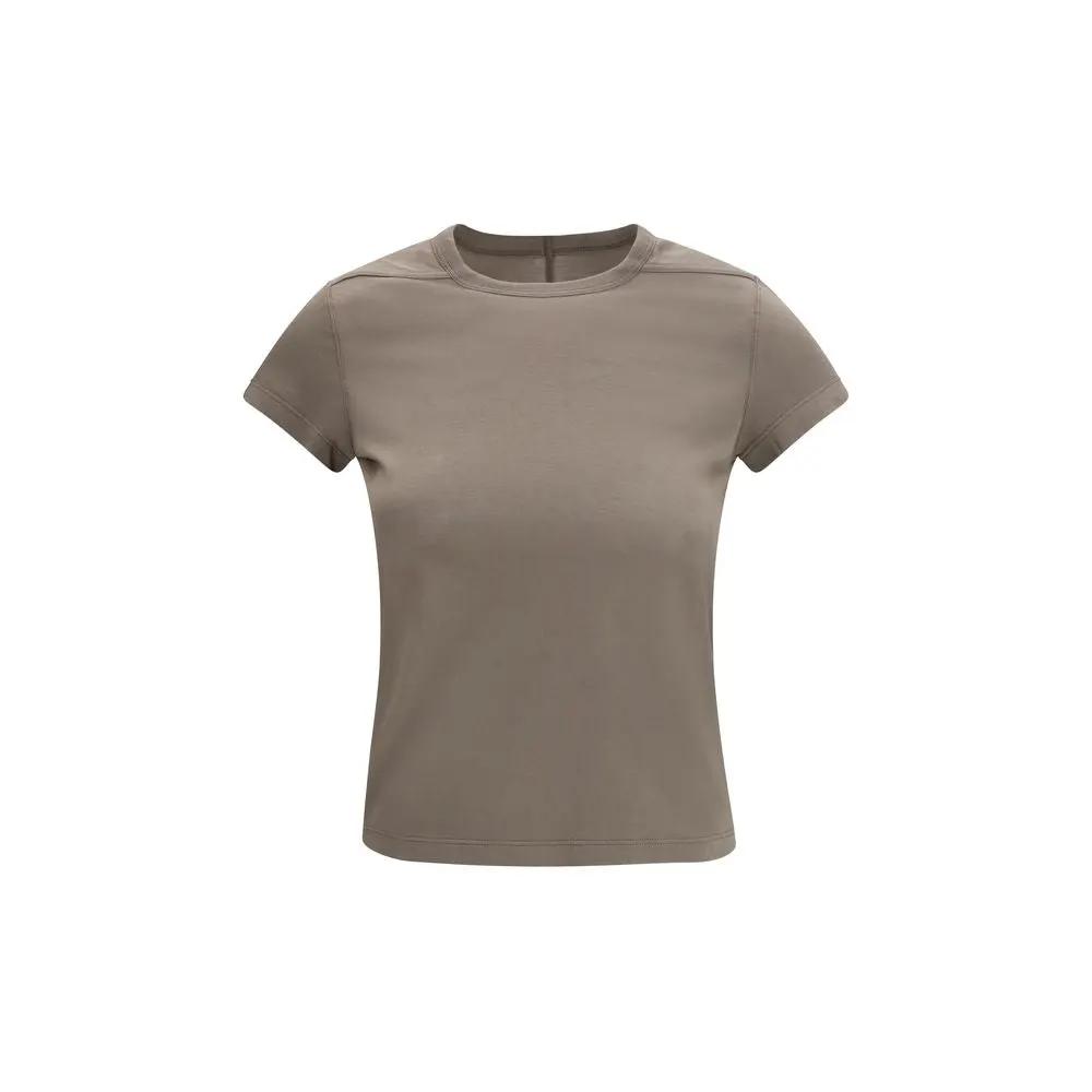 T-shirt en coton marron Rick Owens
