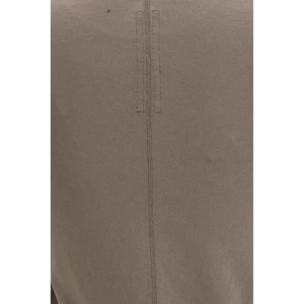 T-shirt en coton marron Rick Owens
