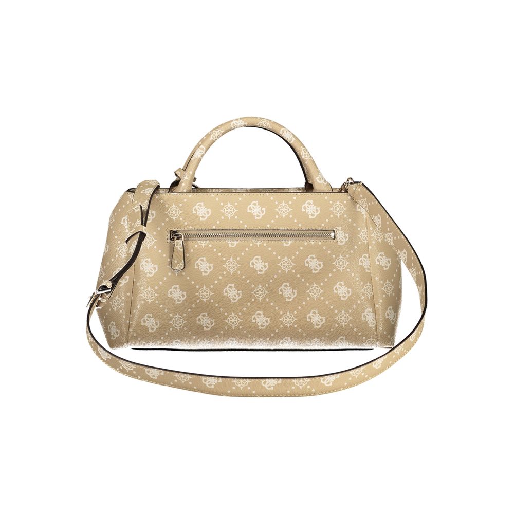 Sac à main Guess Jeans beige en polyuréthane pour femme