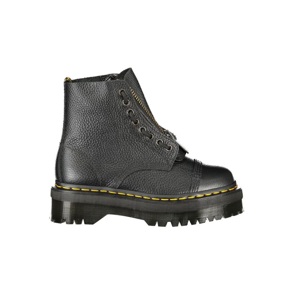 Bottines unisexes Dr. Martens en cuir noir