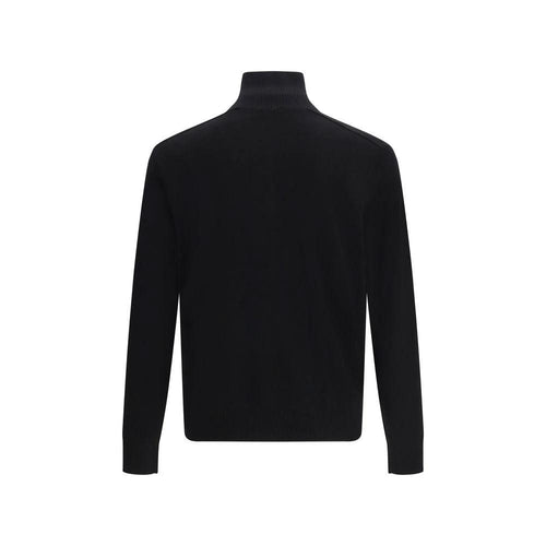 Sweat-shirt en laine noire Burberry