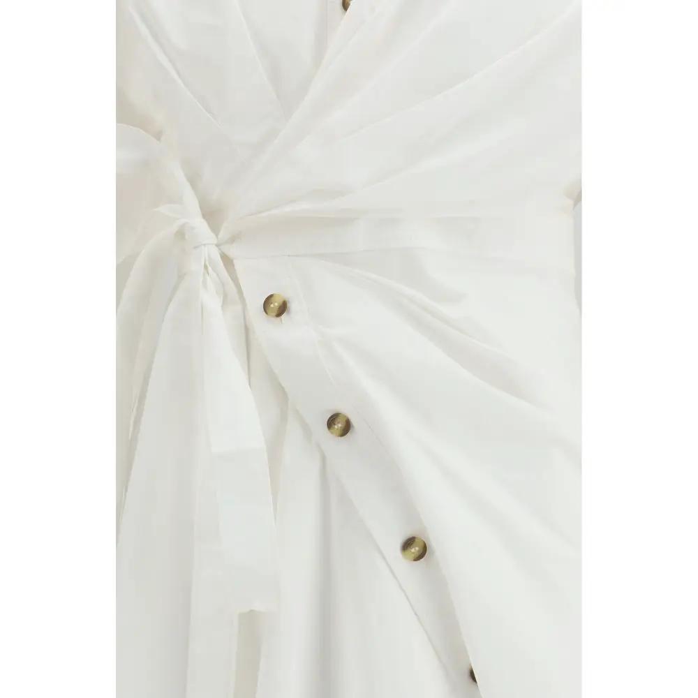 Zimmermann White Cotton Casual Dress
