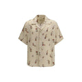 Chemise Valentino à motifs multicolores en soie