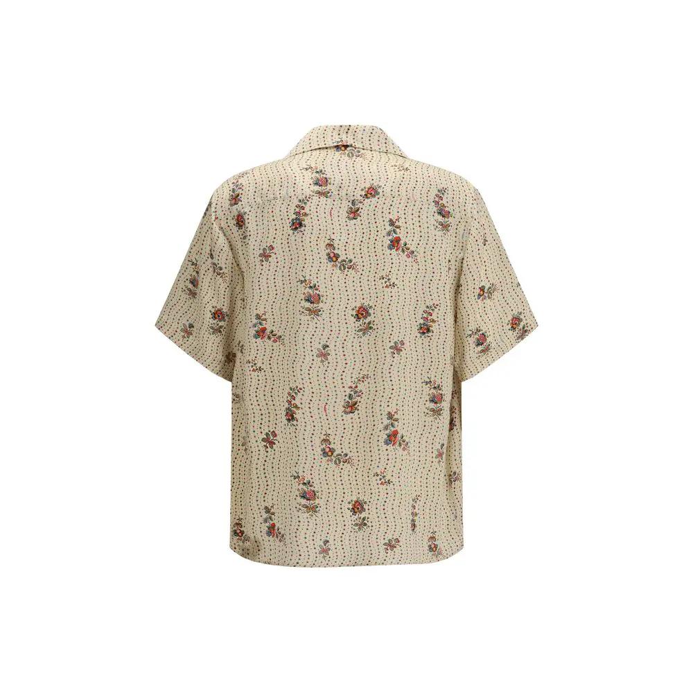 Chemise Valentino à motifs multicolores en soie