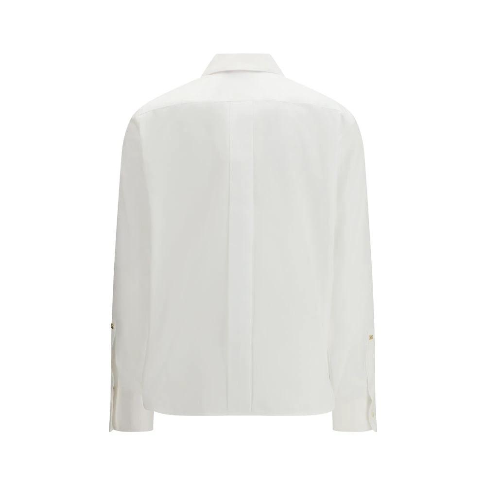 Chemise habillée blanche en coton Max Mara