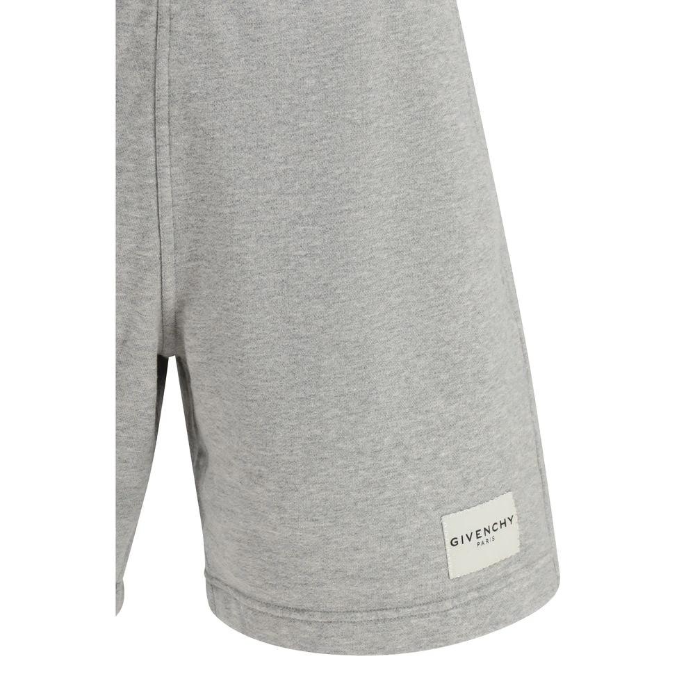 Givenchy Gray Cotton Bermuda Shorts