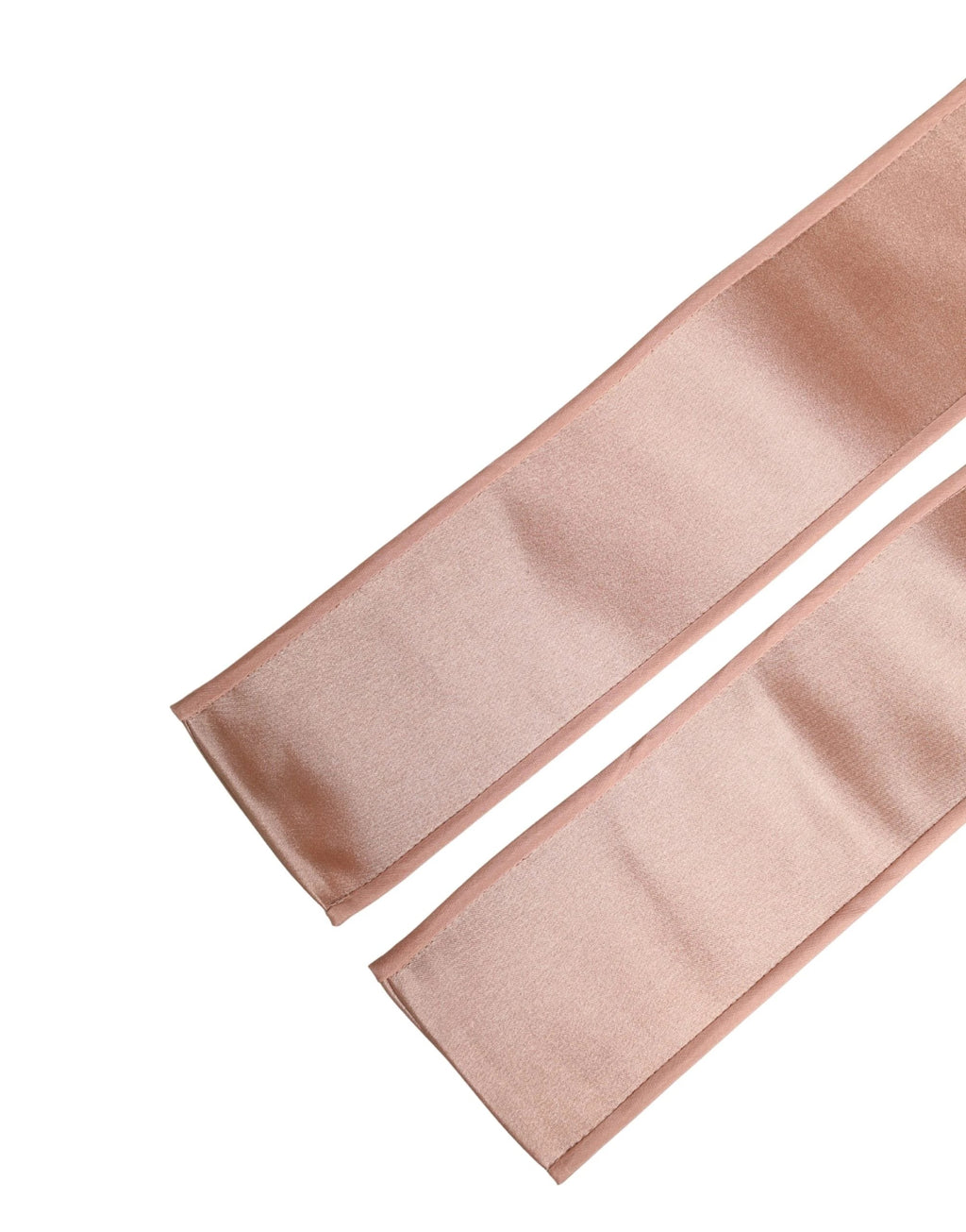 Dolce & Gabbana Light Pink Silk Satin Waist Women Cintura Belt Dolce & Gabbana