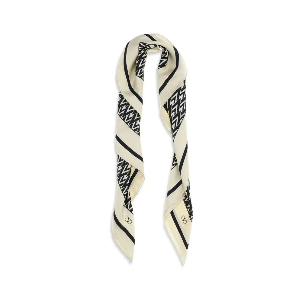 Valentino Garavani Multicolor Silk Scarf