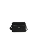 Sac bandoulière Prada noir en polyamide recyclé
