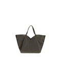 Saint Laurent Bicolor Calf Leather Bos Taurus Shoulder Bag