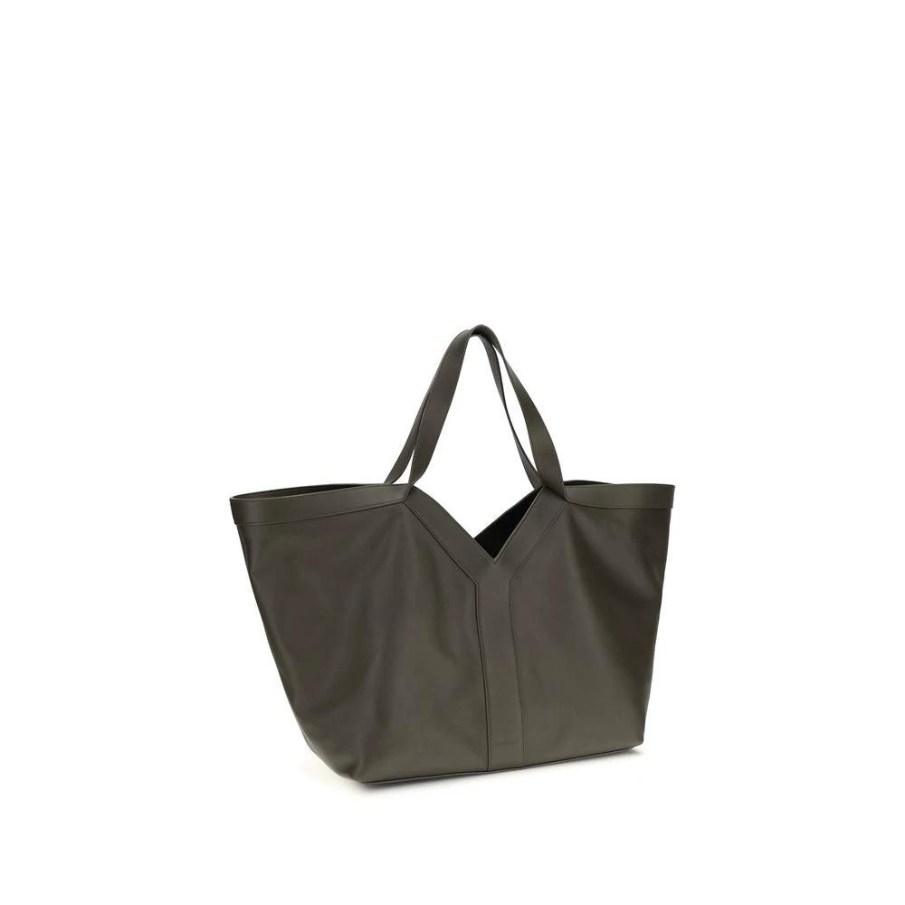 Saint Laurent Bicolor Calf Leather Bos Taurus Shoulder Bag