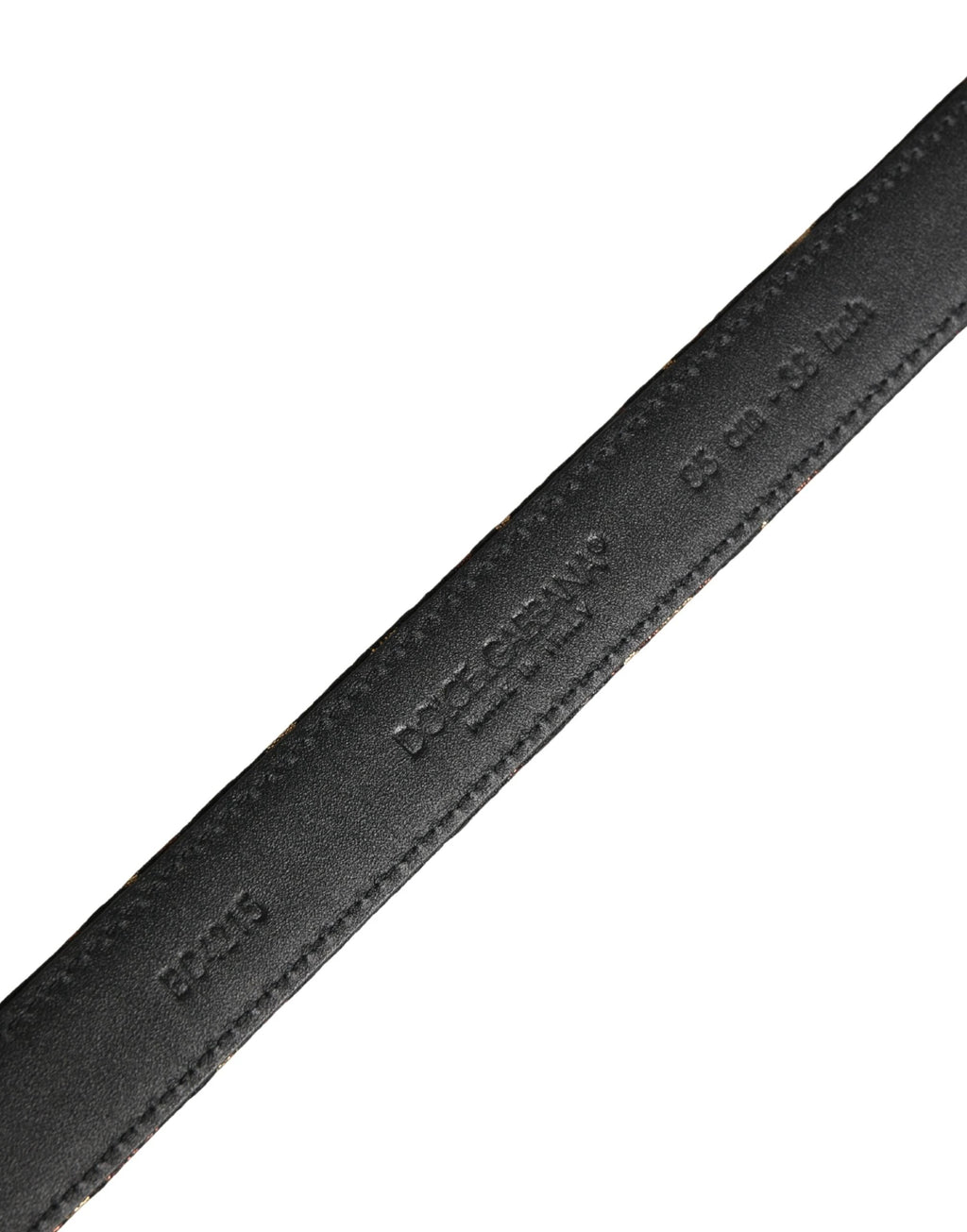 Dolce & Gabbana Multicolor Jacquard Silver Metal Buckle Belt Dolce & Gabbana