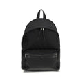 Sac à dos en tissu noir Saint Laurent