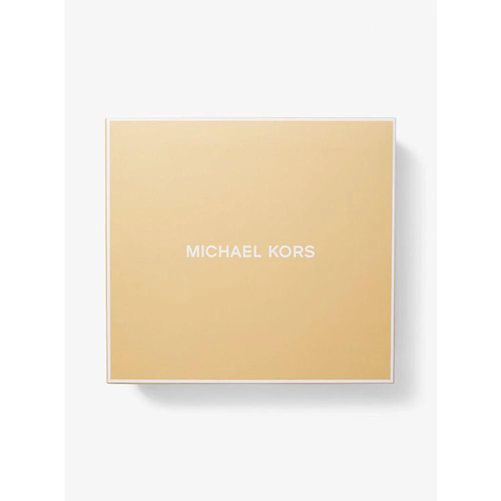 Michael Kors Black Canvas Clutch Bag