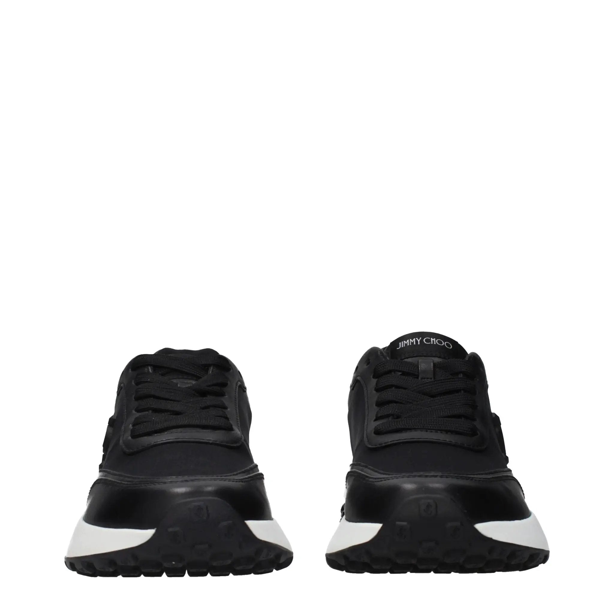 Baskets de sport Jimmy Choo en tissu noir