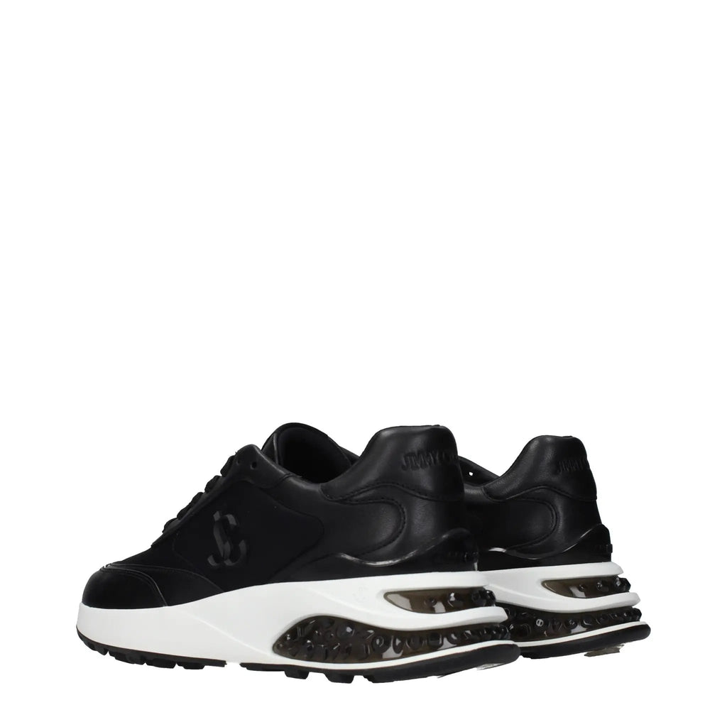 Baskets de sport Jimmy Choo en tissu noir