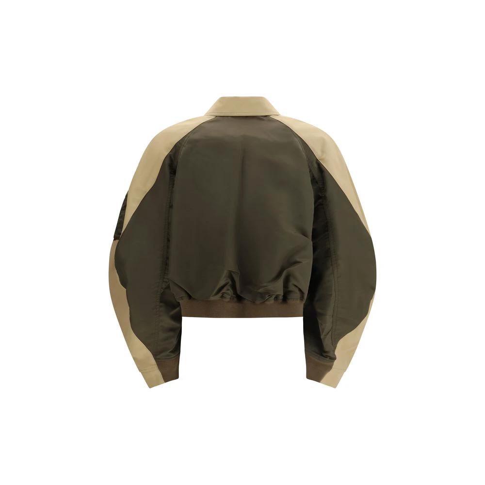 Bomber en coton bicolore Sacai